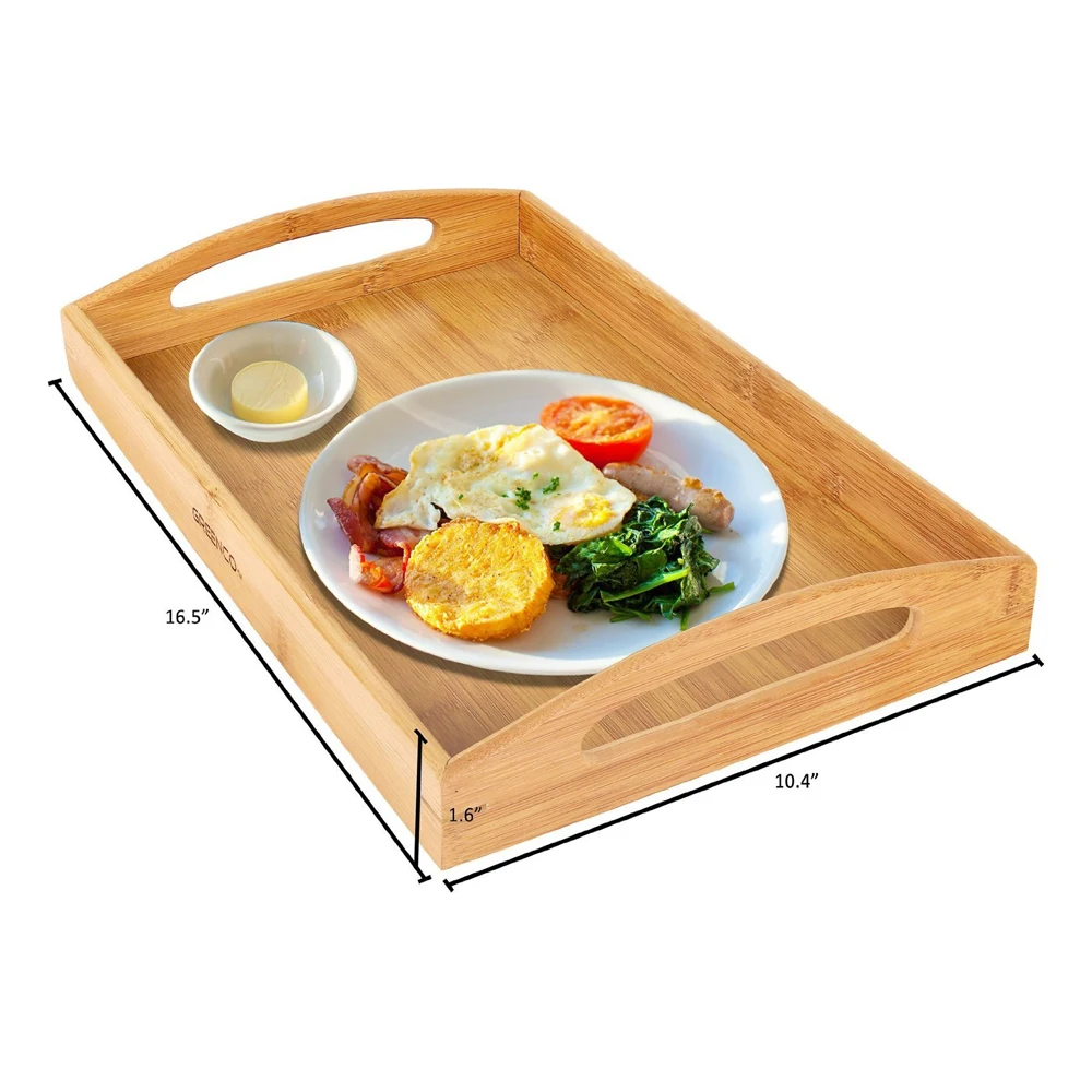 bamboo serving trays bamboo food tray