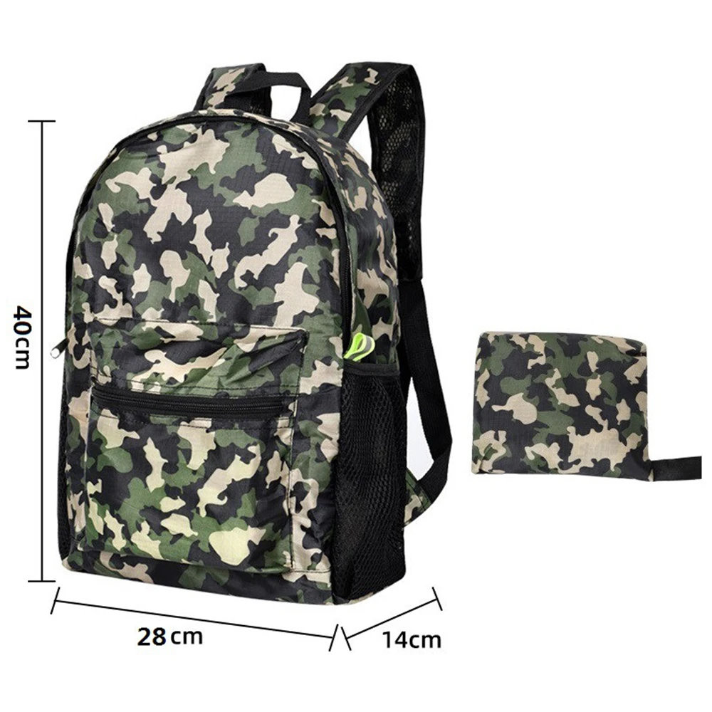 2023 school backpack bag camping hiking outdoor light weight Polyester foldable promotion custom backpack with logo