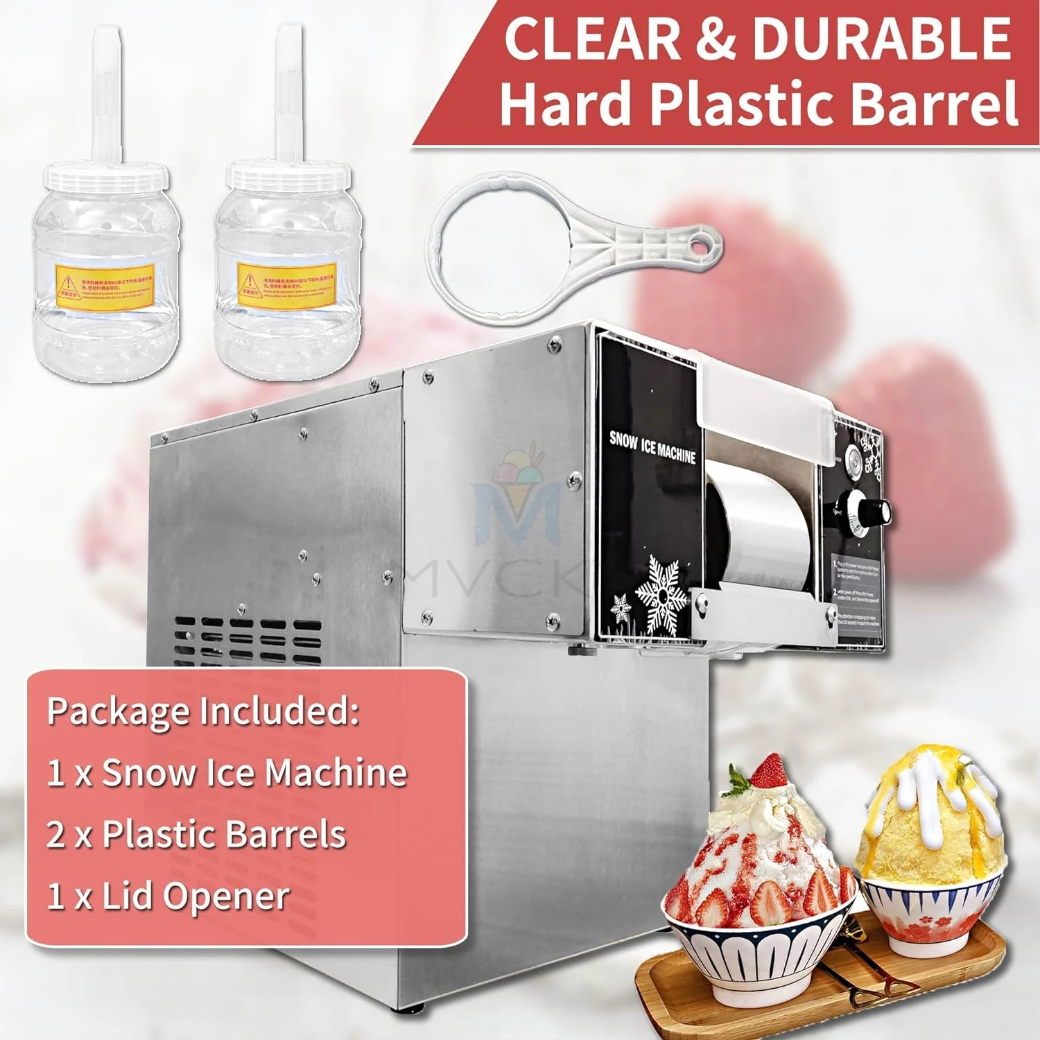 Mvckyi 60KG/24H bingsu machine korea commercial Snowflake Ice Maker Machine/Snow Flake Ice shaving Machine