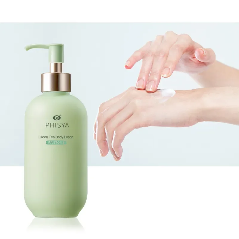 China wholesale price Green Tea Scent Body Lotion Moisturizes and hydrates body lotion for use in autumn and winter