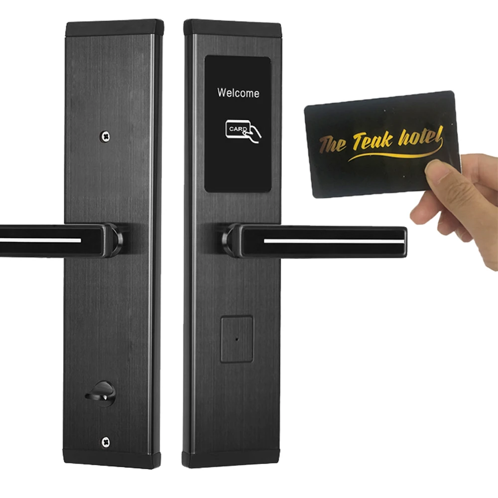 RFID Card Smart Hotel Door Lock Room Rf Cards Door Lock With Free Management System Software