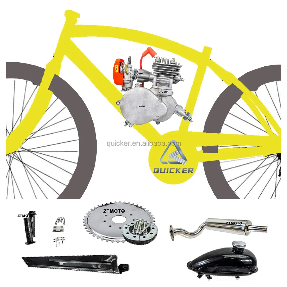 Motorized Haley bike Phantom 85cc 2 stroke 80cc petrol bicycle engine gas scooter motor