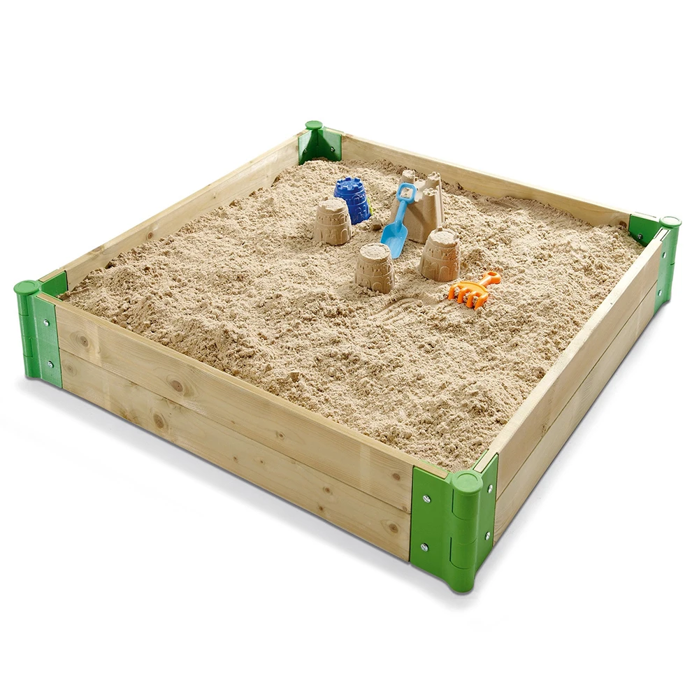 Indoor Sand Playground Sand Pool Toddler Sand Pit Sandbox For Kids