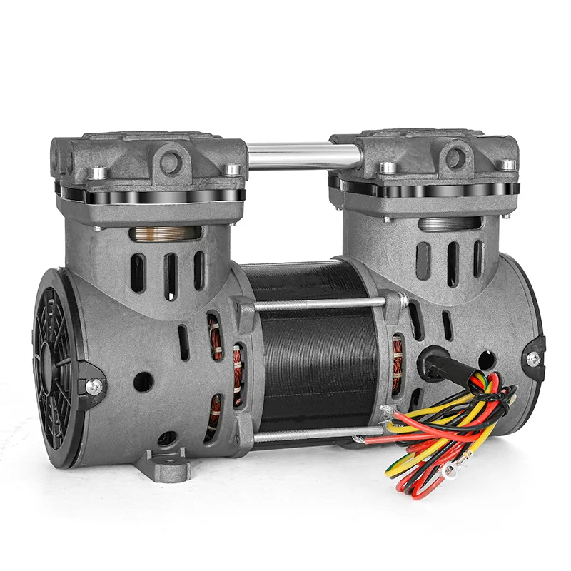 HC280A oil free medical silent air compressor pump  double cylinders portable compressor for 5L oxygen concentrator