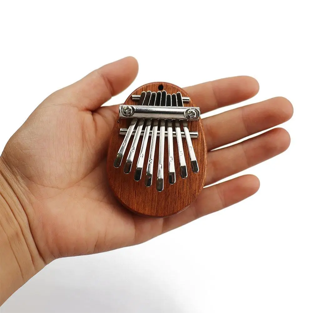8-тон Kalimba игрушечное пианино мини восьми-тон калимба палец фортепиано клавиатура деревянный музыкальный