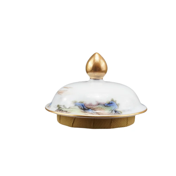 Cheap household jingdezhen commercial gift ceramic storage tea jar