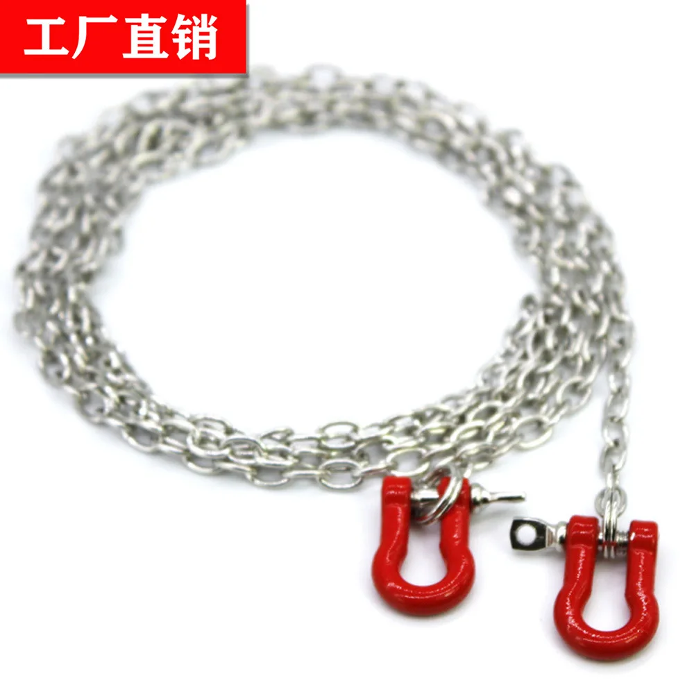1/10 Climbing car  SCX accessories Remote control simulation D90U button traction chain link decorative
