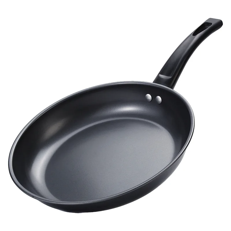 Factory direct selling 24 cm small fried cooker long handle, non -stick pan -steak, home small frying cooker