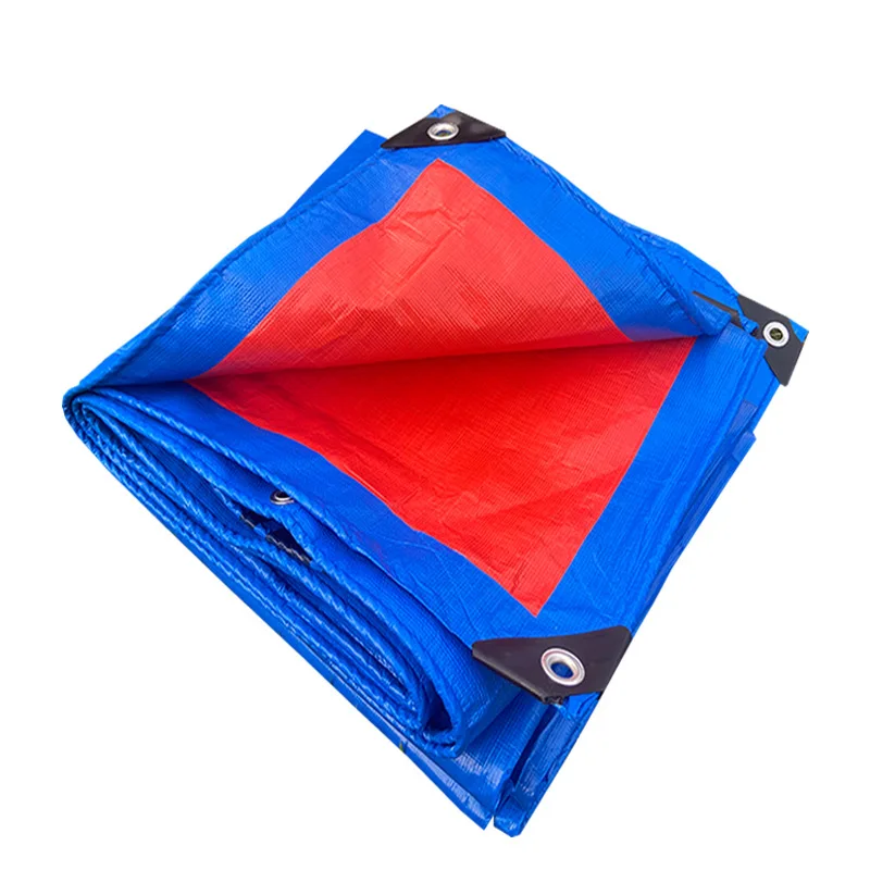 PE plastic waterproof polyethylene tarpaulin canvas wear-resistant poly tarp cargo yard south Korean rain cloth pe tarpaulin