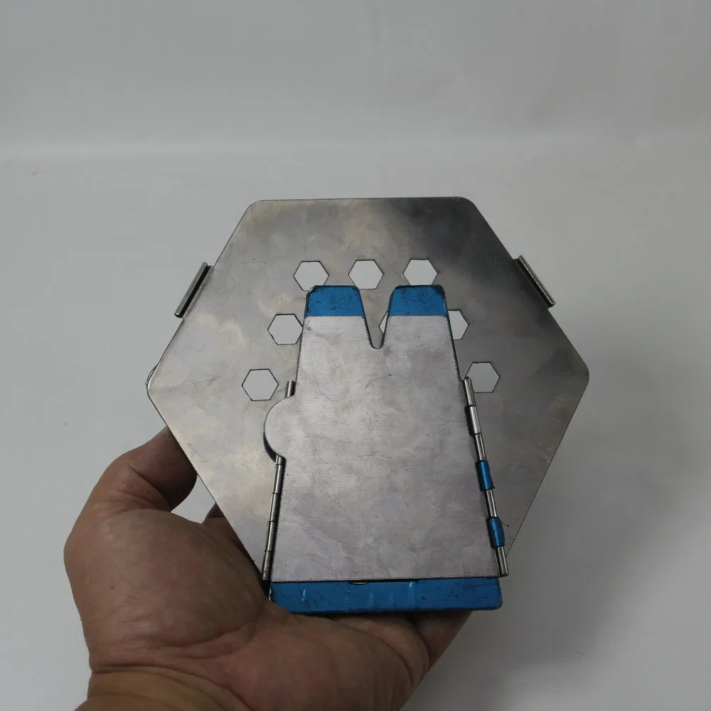 New Design Ultra  Lightweight  Camping Stove/Backpacking Stove - Portable Stainless Steel Wood Burning Stove outdoor cookware