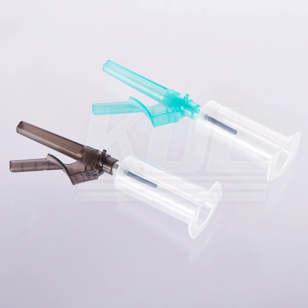 
Disposable Safety Blood Collection Needles High Quality Pen Type Blood Collection Needle with Holder for Medical use 