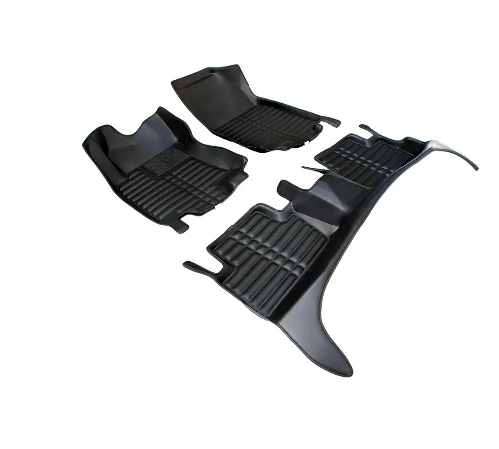 Лидер продаж автомобильные коврики из ЭВА 5d под давлением с проволочной петлей Легкая очистка водонепроницаемый автомобильный Противоскользящий коврик для ног левой/правой