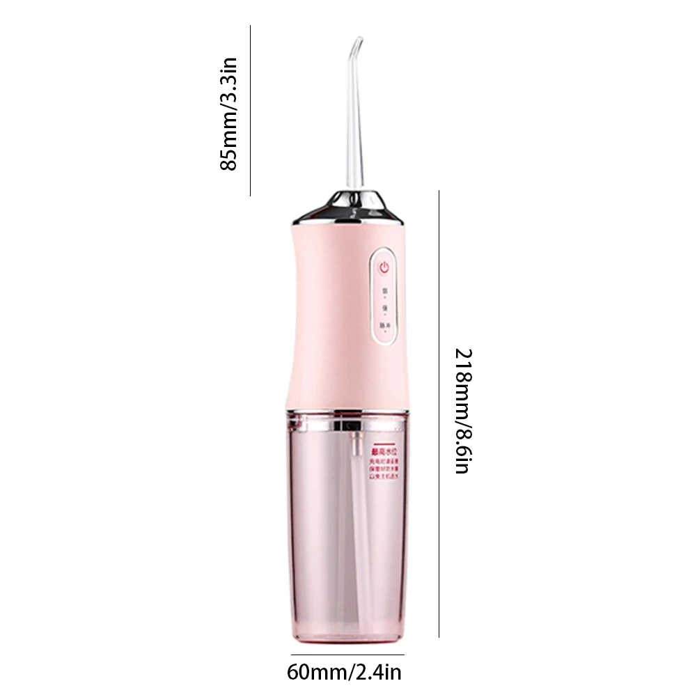 Dental floss cleaning and rinsing device Oral travel bag Professional cordless dental electric