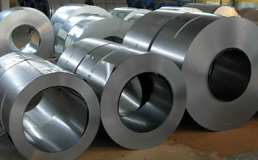 Hot Dipped Light Gauge Raw Galvanised Steel Coils White 48 Inch 0.3mm Steel Coil