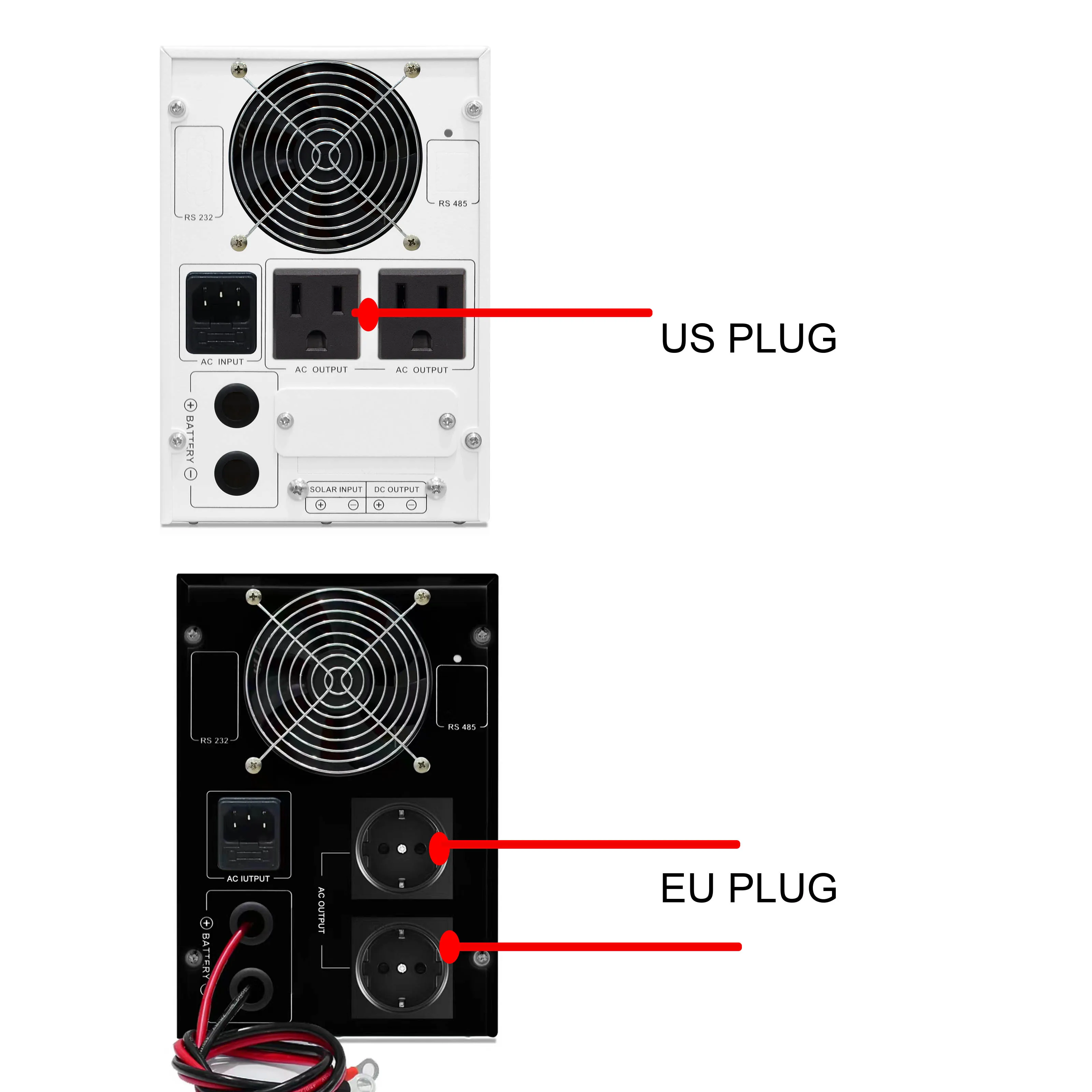 zumax ups uninterruptible power supply customize acceptable 12v 24v 48v voltage output  110v 220v 230v external battery ups