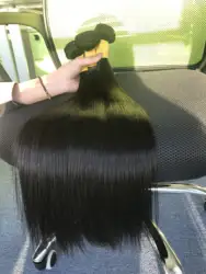 Lavishbeauty RTS Cuticle Aligned Raw Unprocessed Virgin Straight Indian Single Drawn Raw Human Hair Wigs Wholesale Manufacturer