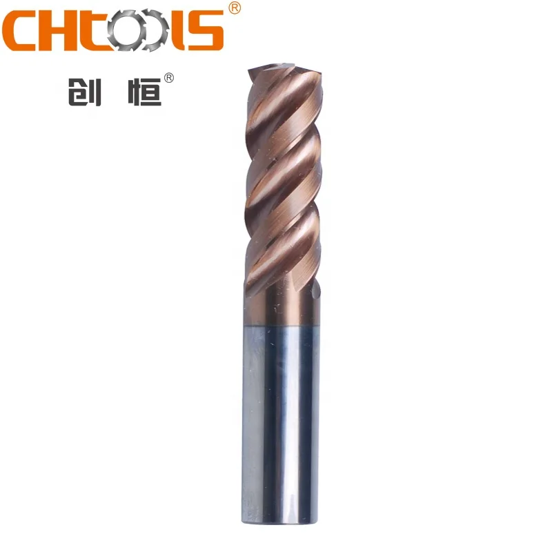 Chinese factory Solid Carbide drills End Mill Cutters CNC Router Bit Tool for metal drilling