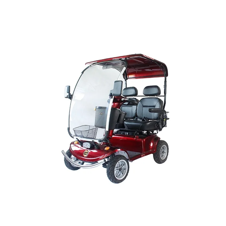 1500 W Luxury Portable 4 Wheel Mobility Electric Powered Scooter with Seat for Disabled Person Elderly