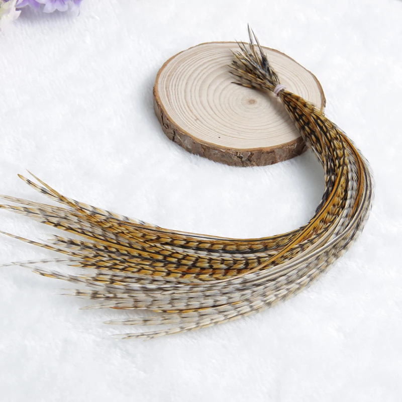 4-12 дюймов, тонкие длинные радужные цвета, 100% натуральные петушиные перья для наращивания волос, распродажа