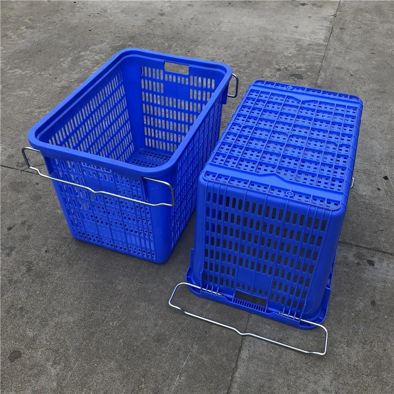 Manufacturer Custom Warehouse Food Grade Vegetable Fruit Foldable Crate Collapsible Plastic Crate