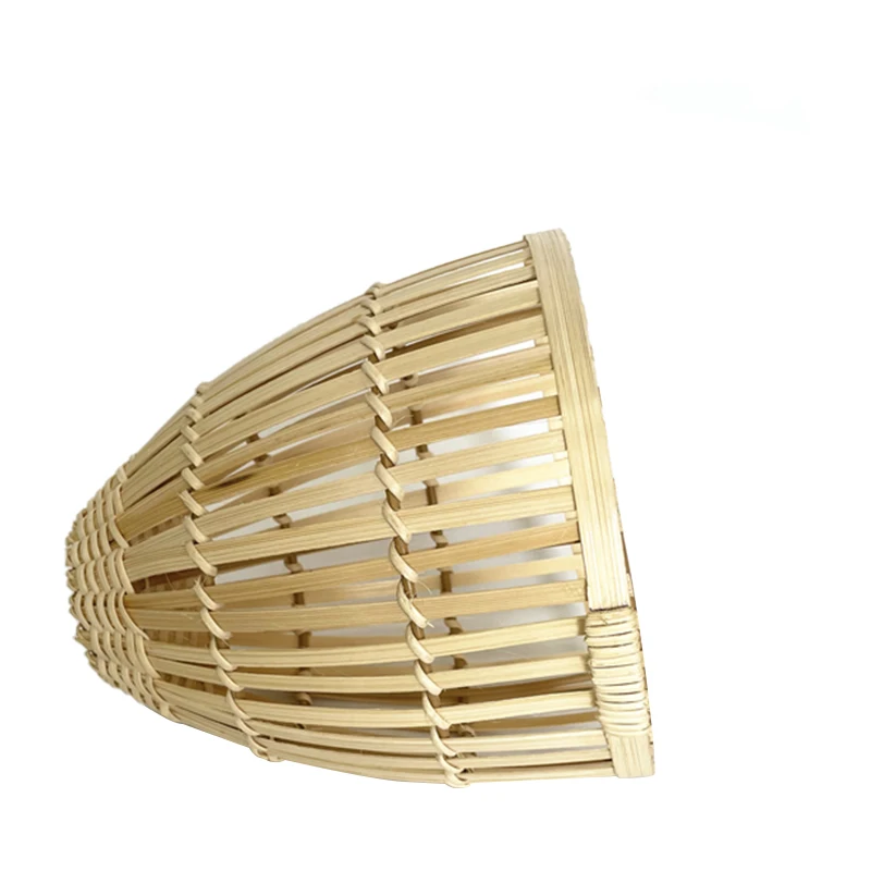 Handicraft Hanging Lantern Natural Color Decorative Bamboo Made of Natural from Vietnam Chinese New Year Promotion Products