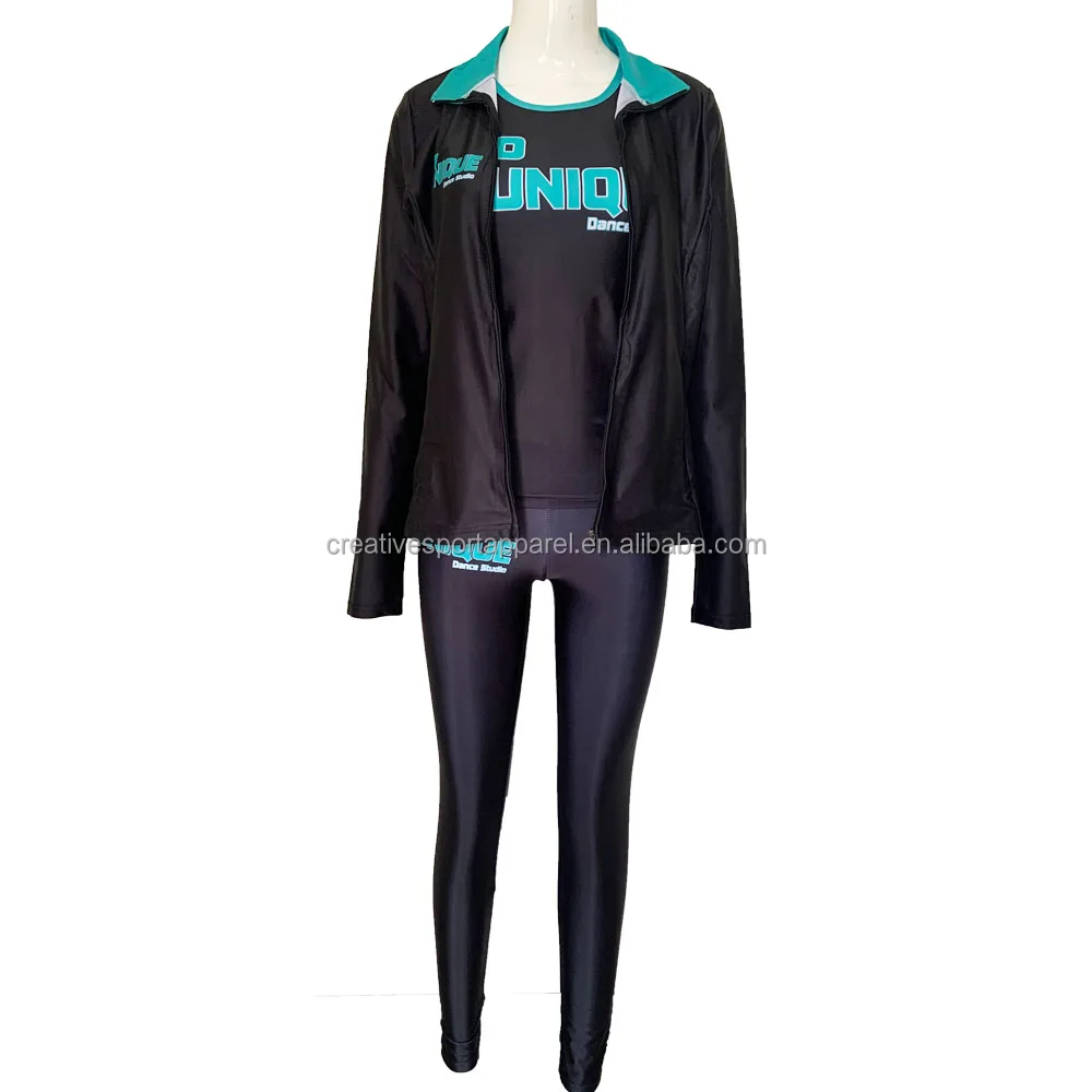 Girls sublimation cheerleading uniforms pracitce wear for all star
