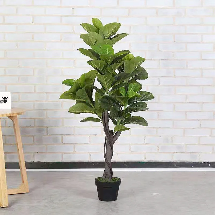 1.2m Artificial frond fiddle leaf fig tree 5614