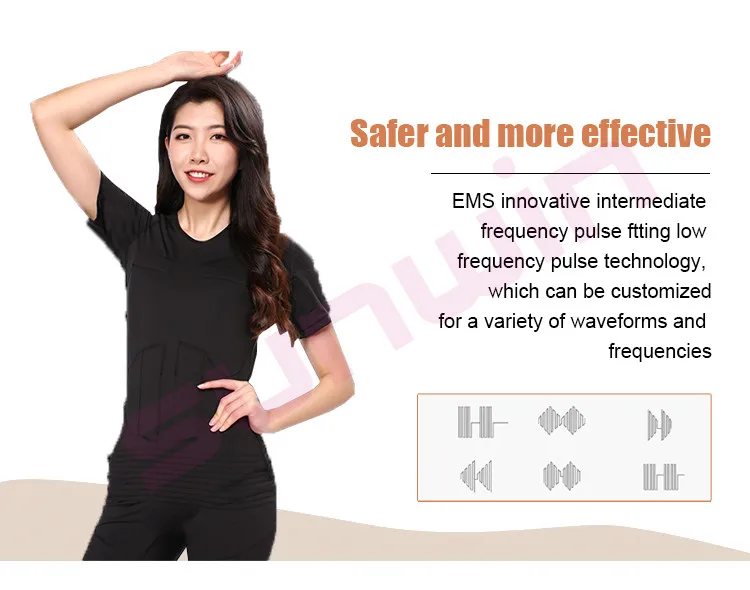 Oem Odm Healthcare Ems Training Suit Muscles Massage Clothing Electric Muscle Stimulator Smart Fitness Ems Suit