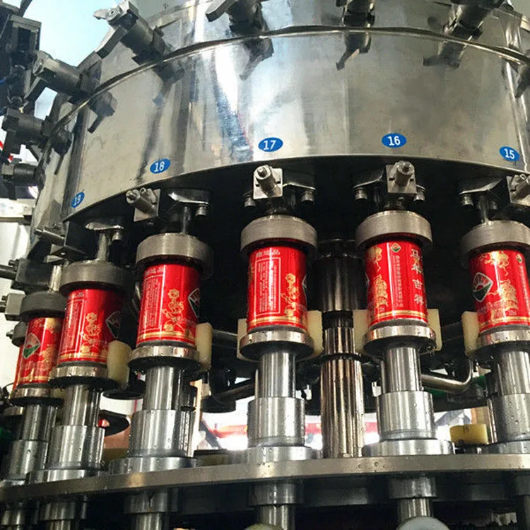  Автоматическая машина для розлива жестяных банок газированных