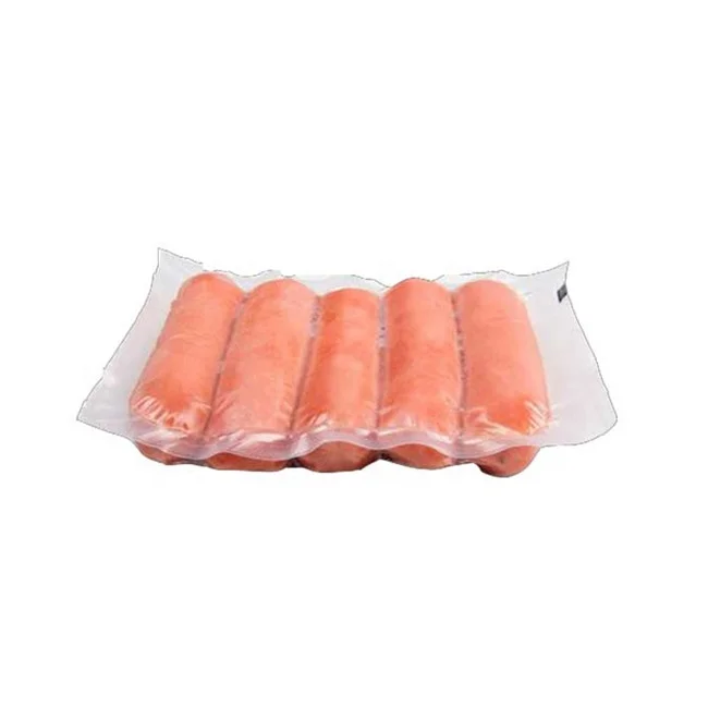 Fully automatic thermoforming vacuum packing machine for food meat sausage seafood fish