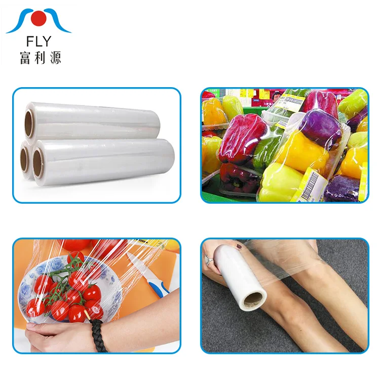 PE breathable film production line plastic film durable stretch fresh-keeping film extruder