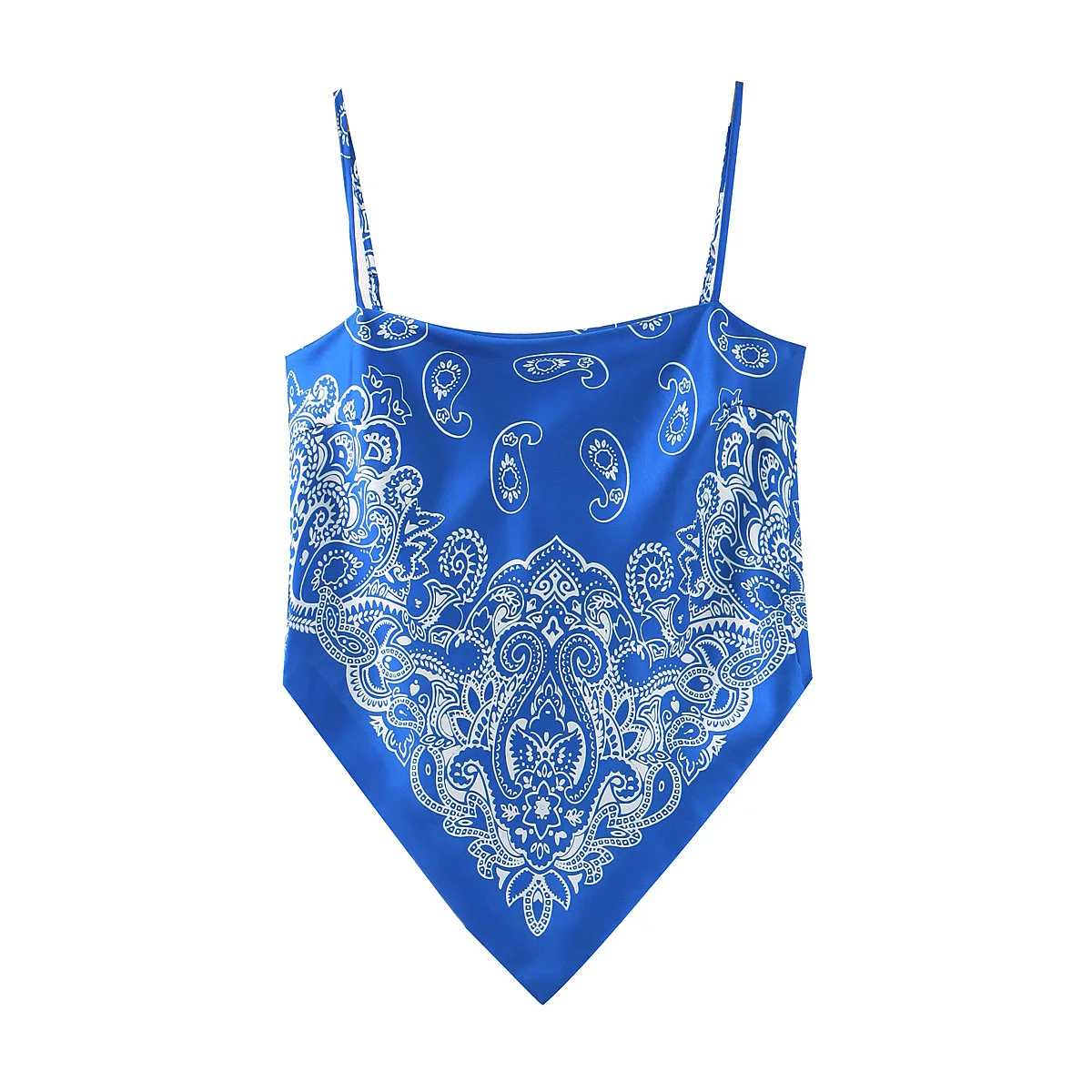 
2021 Designer Womens Clothing Sexy Ladies Vest Top Satin Sexy Halter Backless Neckline Slim Top Female Bandana Clothing 