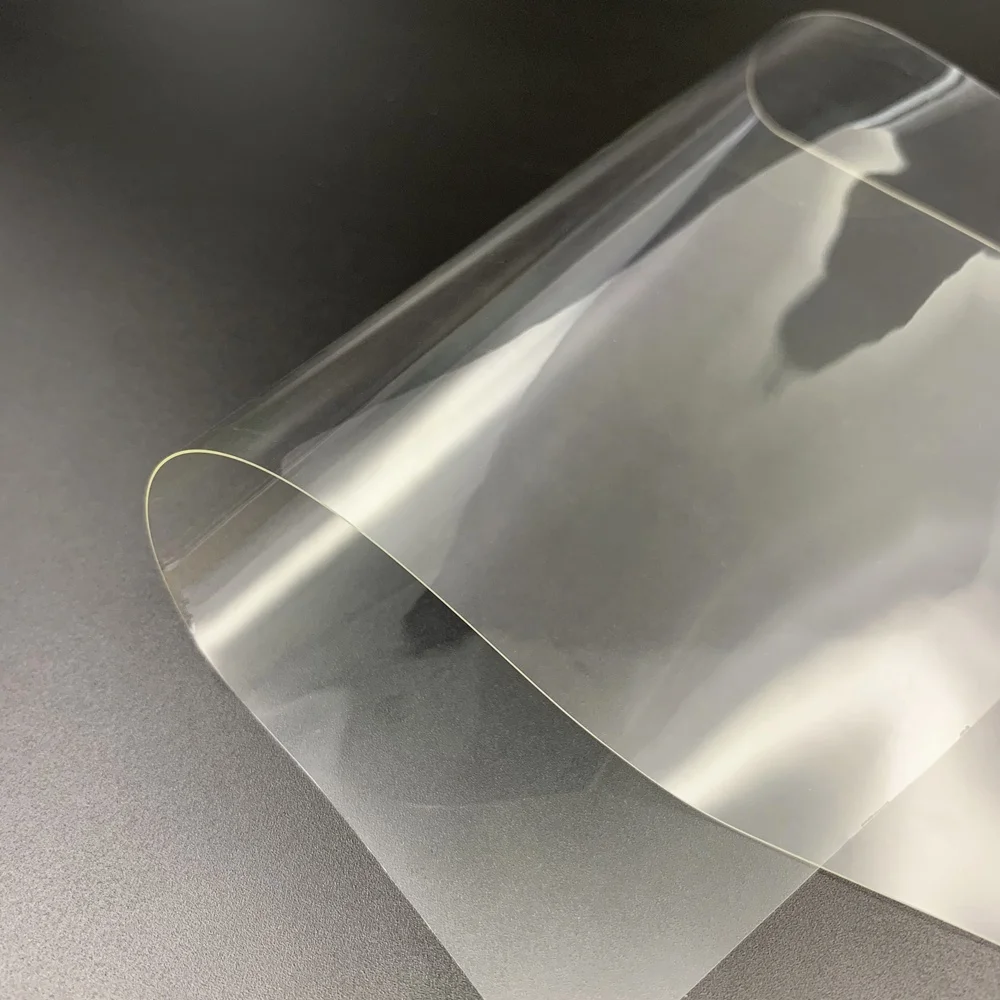 0.5mm High clear TPU transparent film used for cosmetic bag