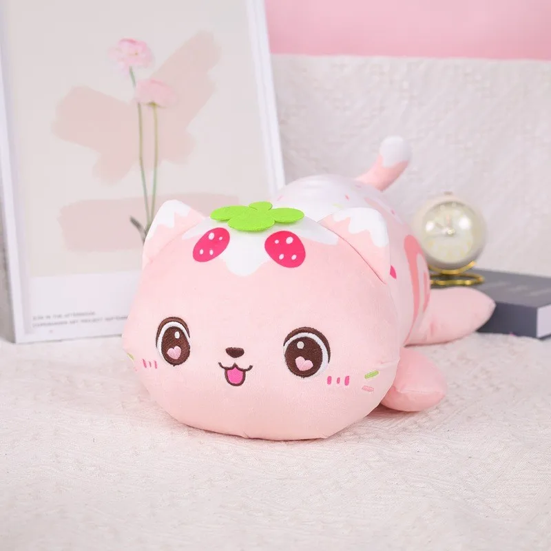 Новое поступление плюшевая игрушка плюшевый Кот милый котенок кукла кровать Спящая подушка детский подарок на день рождения