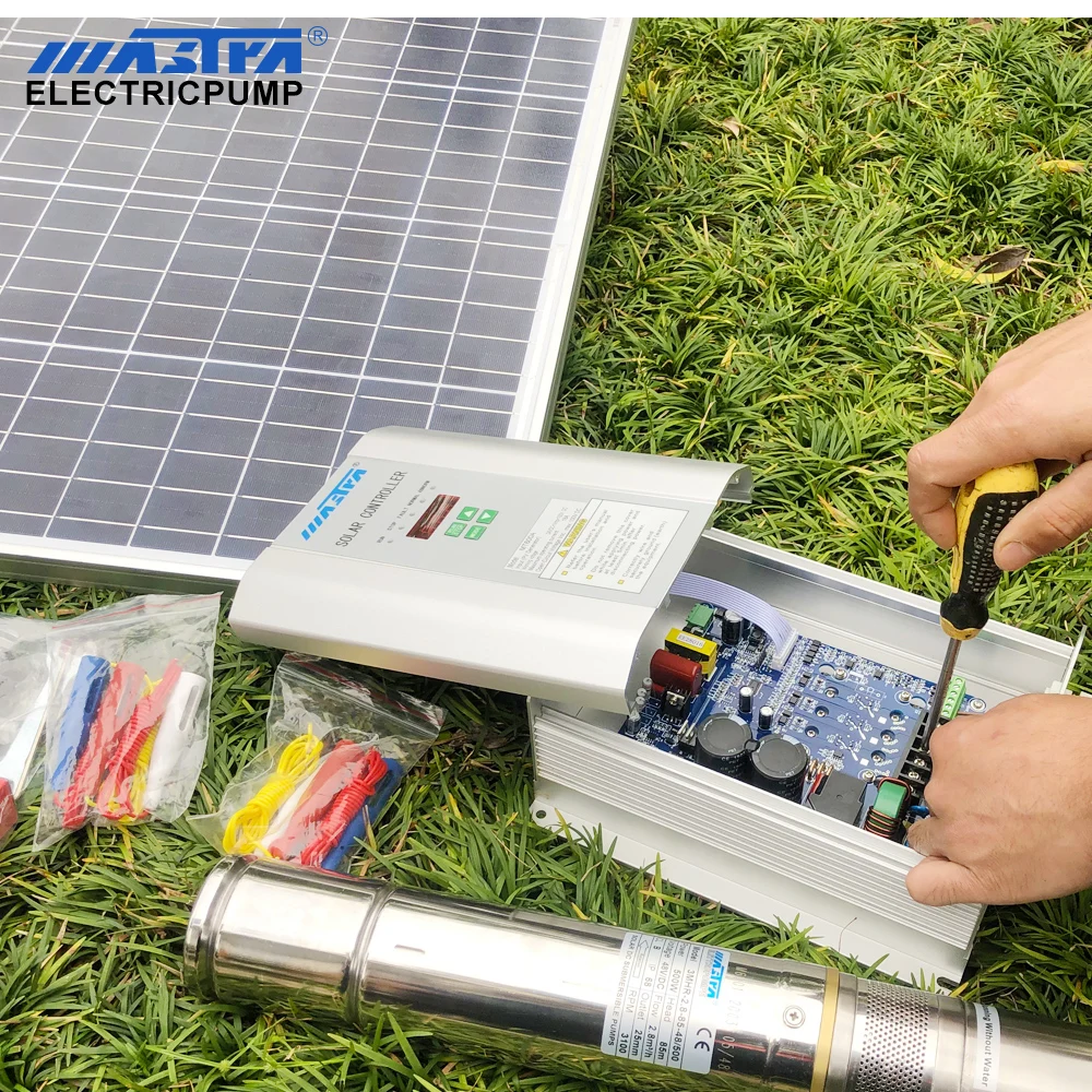 MASTRA 4 дюйма 48v 500w большой поток водяной насос для воды из нержавеющей стали dc Солнечный