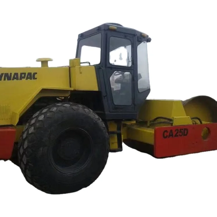 Low price Dynapac CA25D single drum road roller