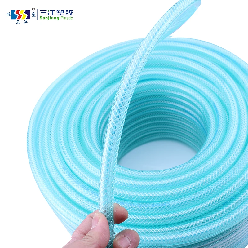 Factory Wholesale Clear Garden Water Hose All Size Transparent PVC Garden Hose