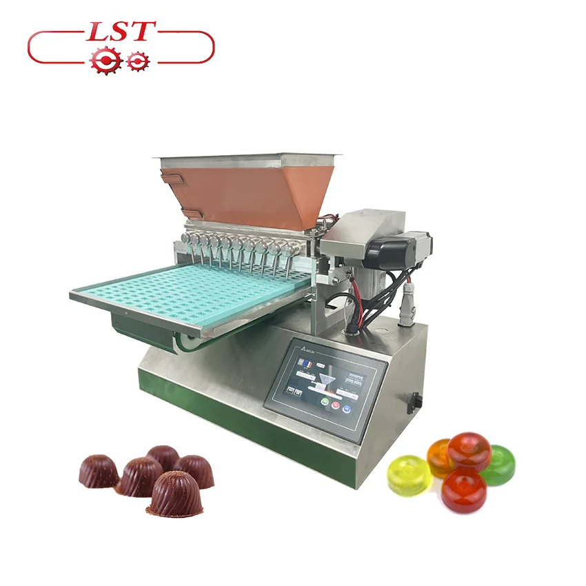 2023 LST hot sale  equipment toy  fudge bear jelly juice gummy candy depositing machine for gummy production