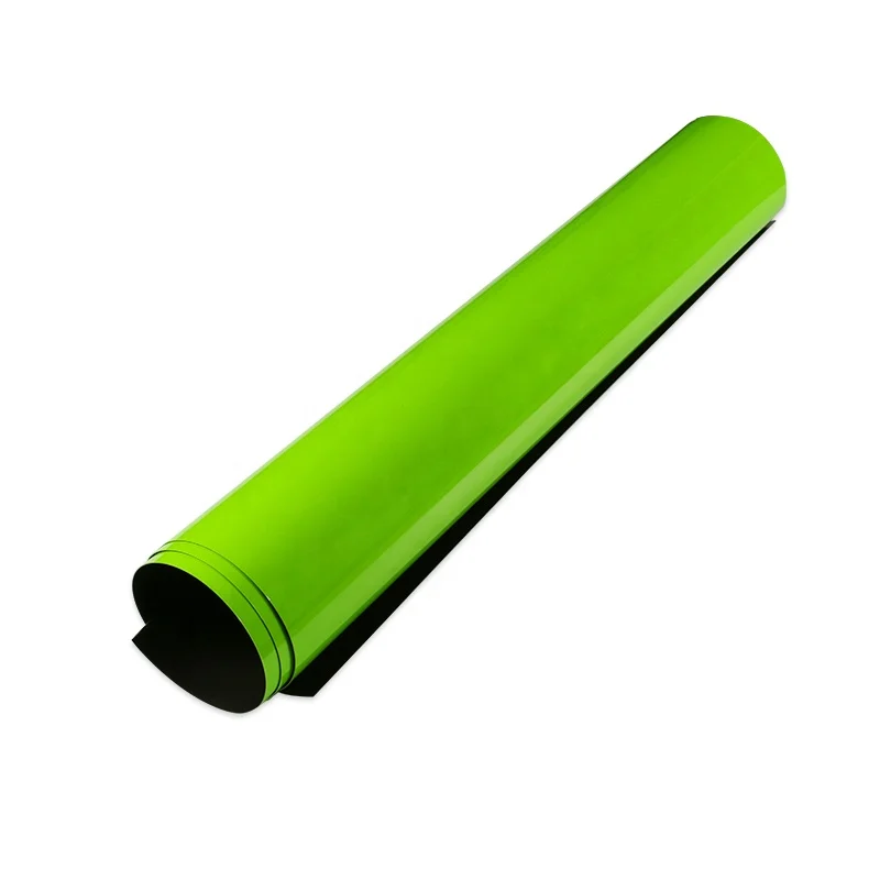Free cut size custom soft magnetic kids paint fluorescent self-adhesive color panels for decorative walls