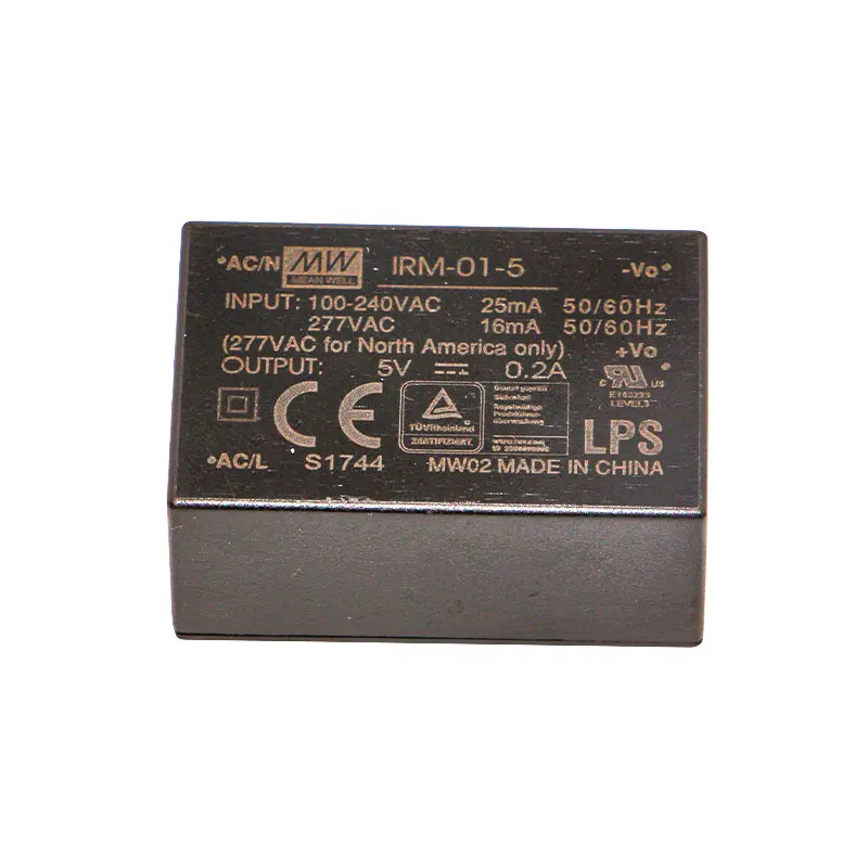 Mean Well IRM-01-5 5volt 1w PCB-Mount module Green Power Module for Industrial Automation