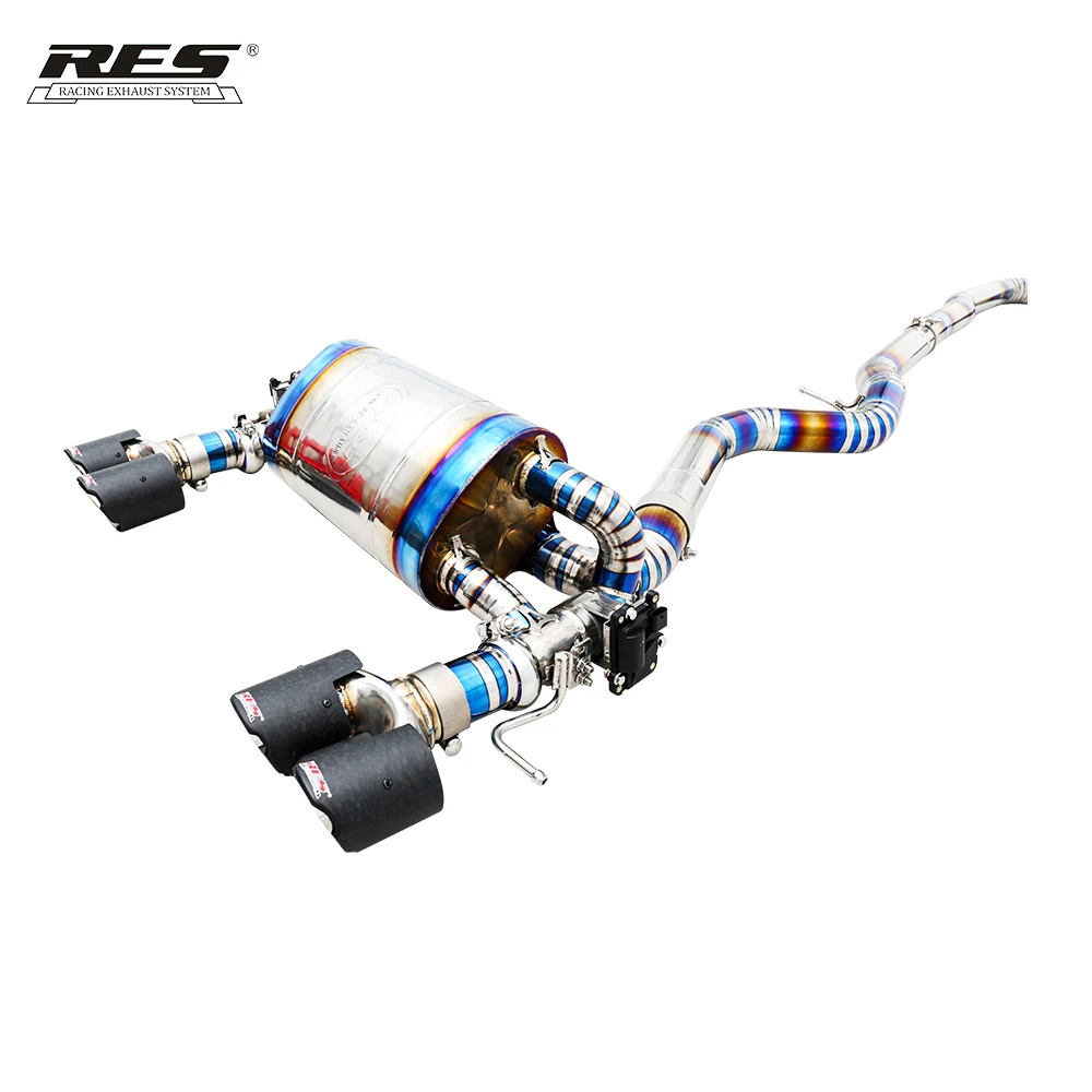 Upgraded Auto Parts Valvetronic Catback ExhaustSystem For BMW 4 Series F32/F33/F36 Titanium Muffler Exhaust Pipe