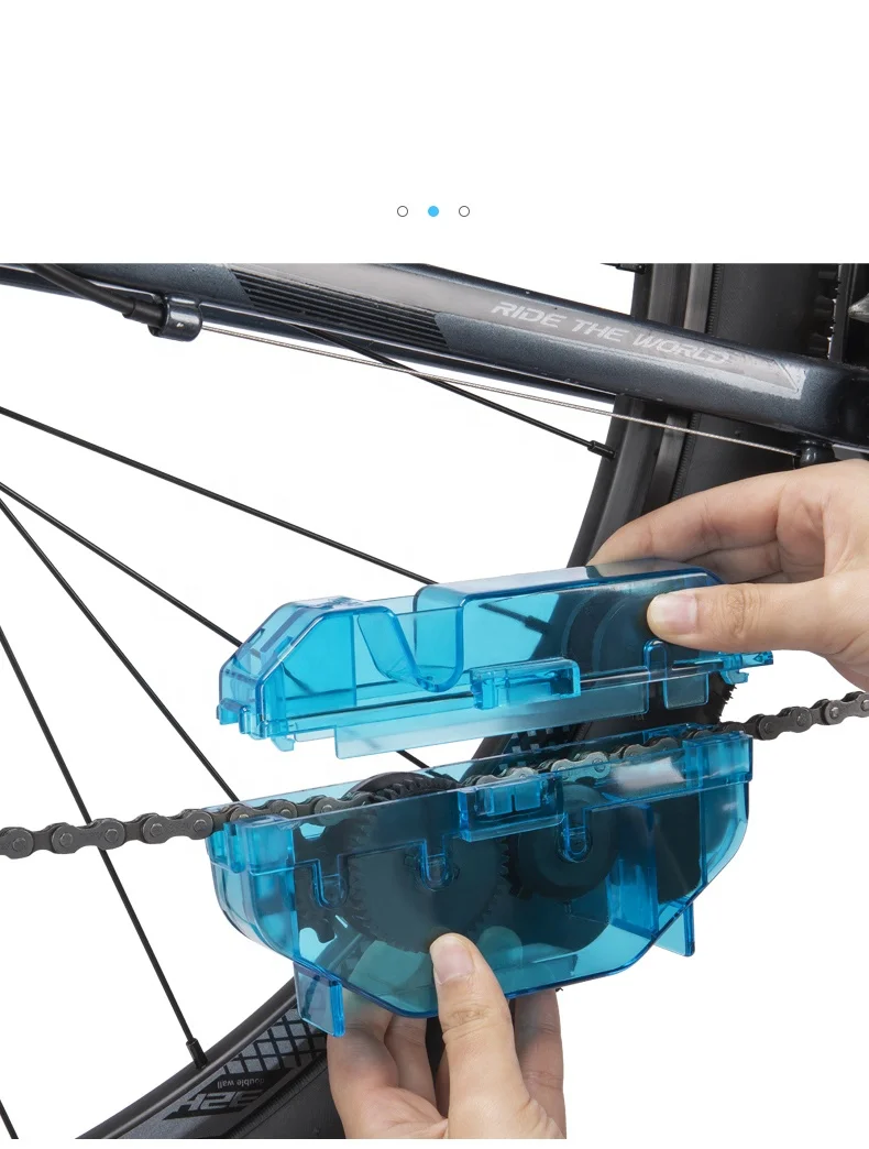 Multi Bicycle Cleaning Box Tools Kits Cycling Chain Brush Road Bike Chain Cleaner Tool