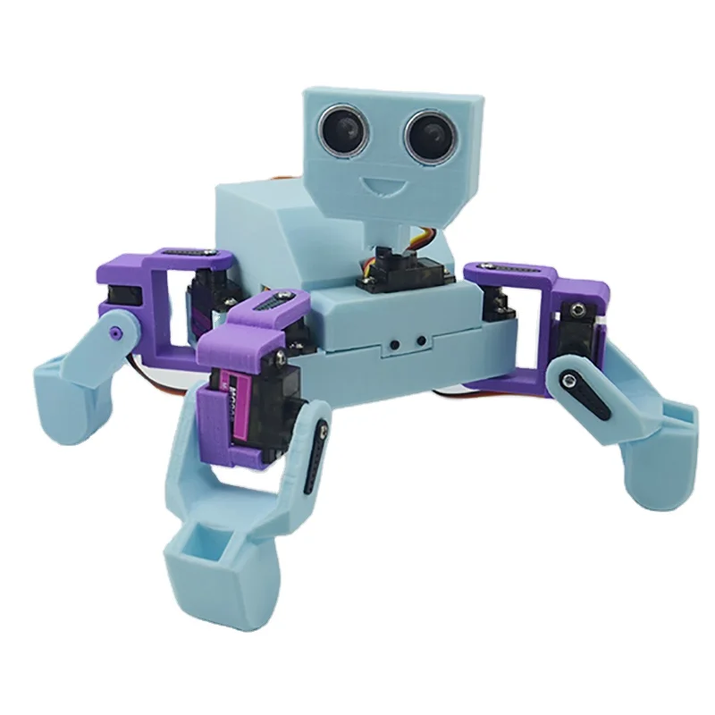 Смешанный Графический программируемый Arduino, милая квадрупед паук, робот программирующая игрушка