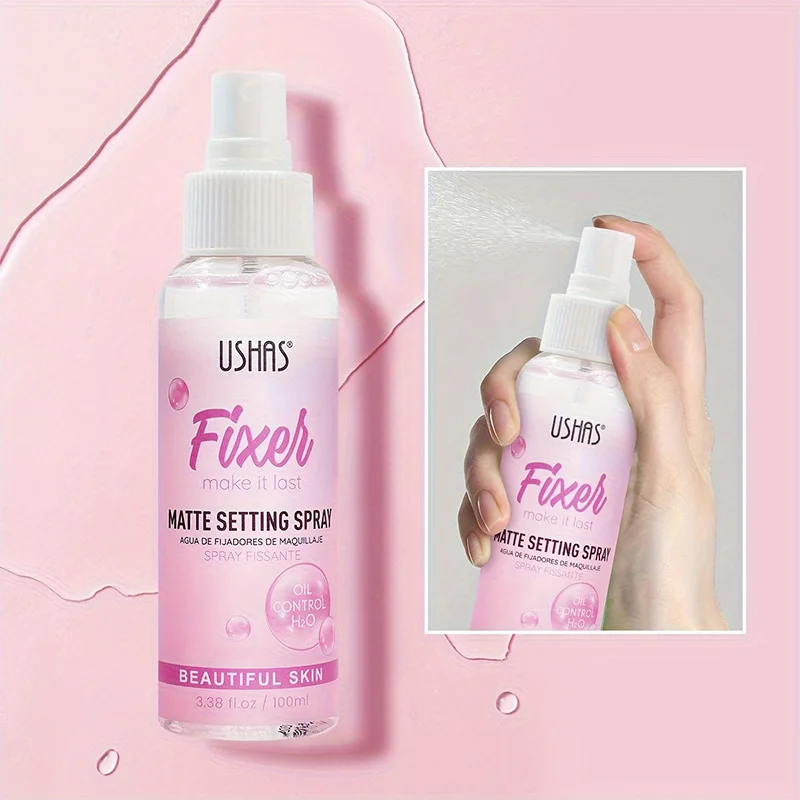 Set up Spray Waterproof Lasting Up Refreshing Moisturizing Matte Makeup Effect Water