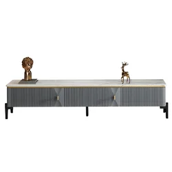 Factory Sells Wholesale Living Room Luxury Nordic Marble Top Tv Stand Modern Solid Wood Tvs Cabinet