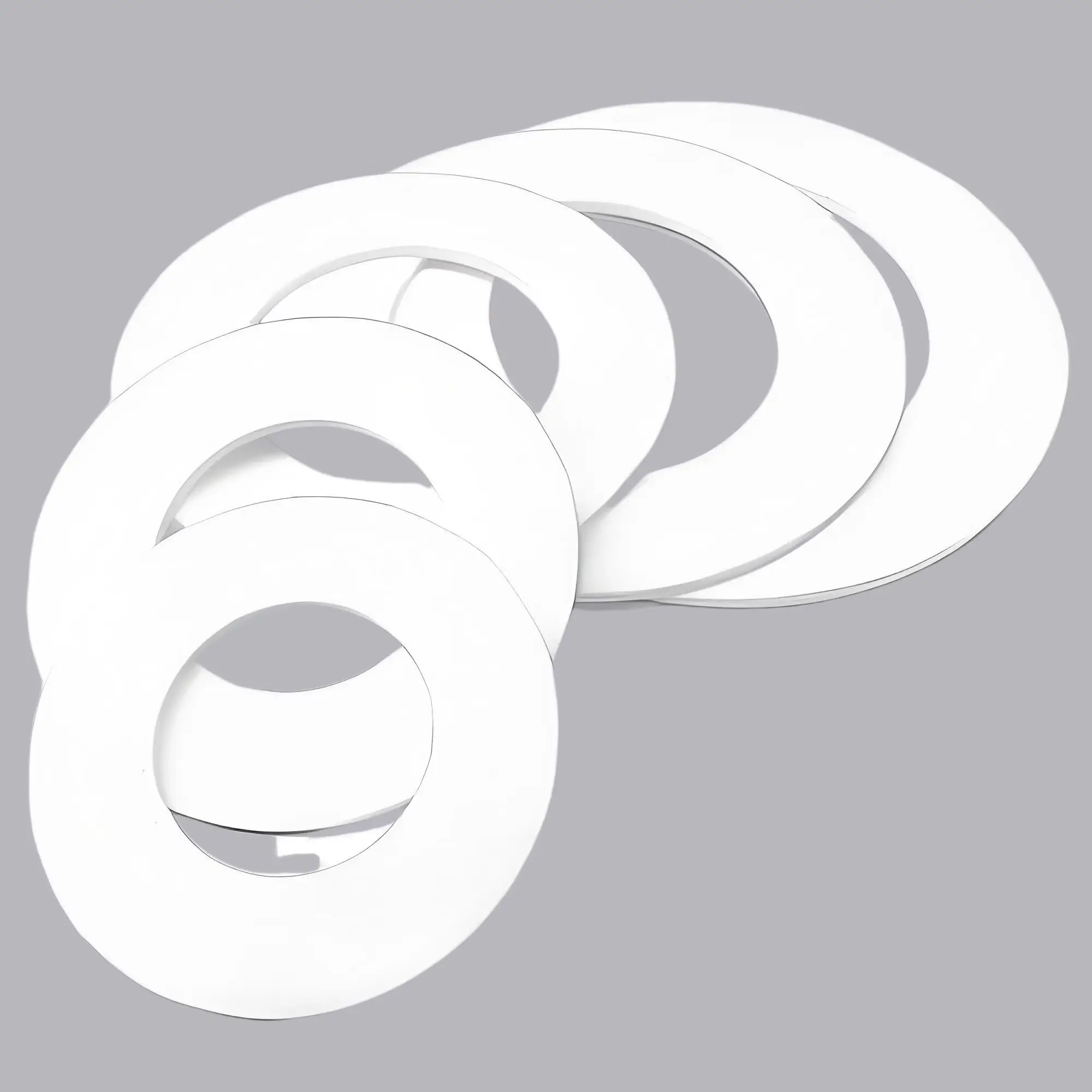 WAKAMASTU OEM Retaining Ring Non-Standard Silicone RubberTemperature Flange PTFE Pipe Fittings Sealing Bolt Washers