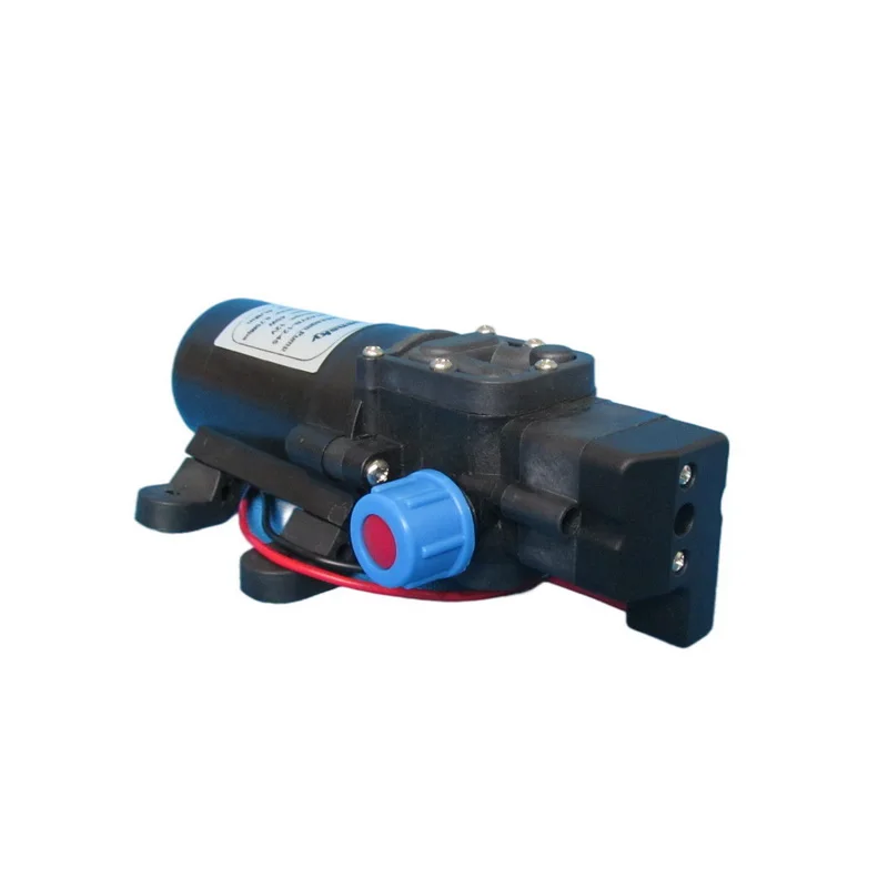 Grimmsky Factory Directly Sale Pressure Switch Type 5.5L/Min 12V DC 80W High Pressure Water Pump 8 Bar