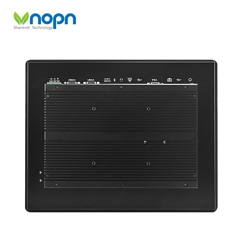 low cost IP65 linux 10 12 15 17 19 21 inch touch screen all in one computer pc