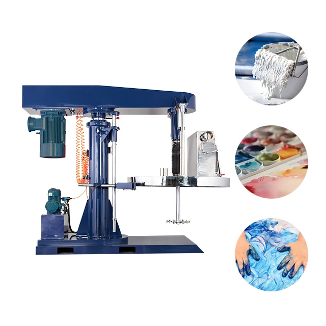 Wood paint high speed dispersing machine FDG matching movable tank Easy to operate