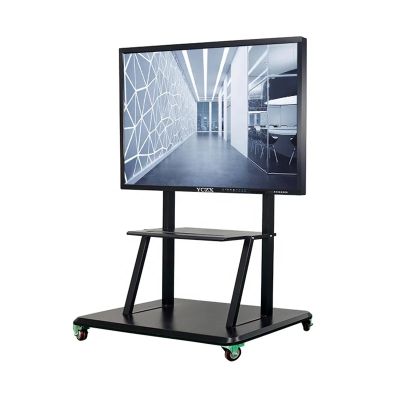 98 inch 4k led electronic interactive whiteboard flat panel smart wall mounted all in one pc monitor touch screen